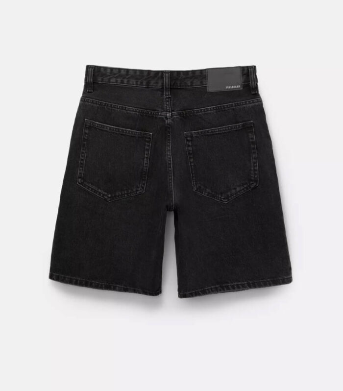 Standard denim Bermuda shorts