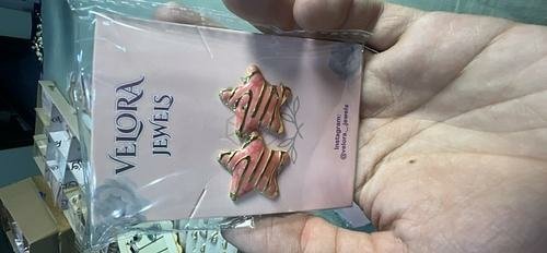 Blush Pink Star Stud Earrings