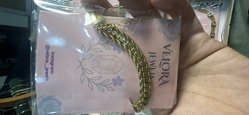 Woven Gold Chain Bracelet